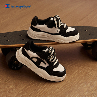 运动鞋 Champion冠军25秋季 带厚底轻面包鞋 男女小童潮流双色鞋 新款