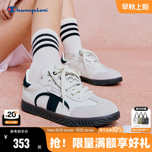 25秋季 女通勤复古板鞋 新款 百搭休闲鞋 男 经典 Champion冠军德训鞋