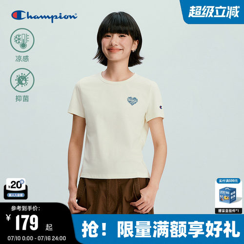 Champion冠军短袖女百搭时髦