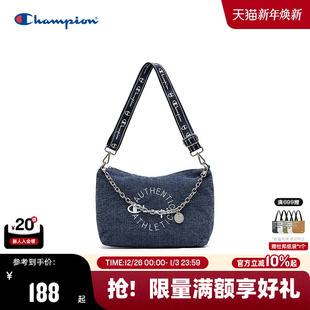 潮流链条斜挎包 时尚 Champion冠军单肩包25秋冬新款 幸运饼干包女款
