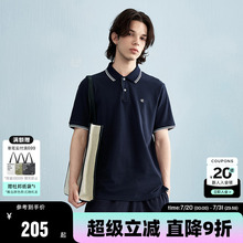 Champion冠军情侣短袖t恤男翻领POLO衫女夏季机能风美式潮牌