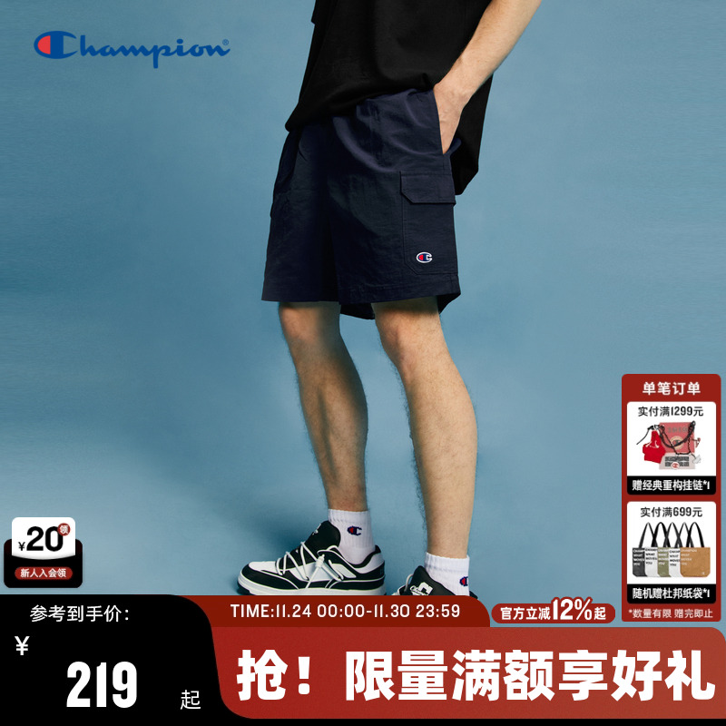 Champion冠军工装休闲短裤