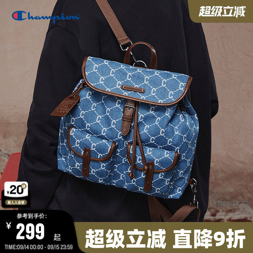 Champion冠军老花双肩包