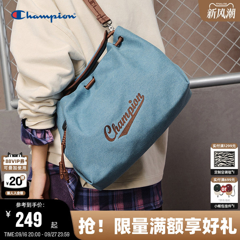Champion冠军大容量单肩包图片