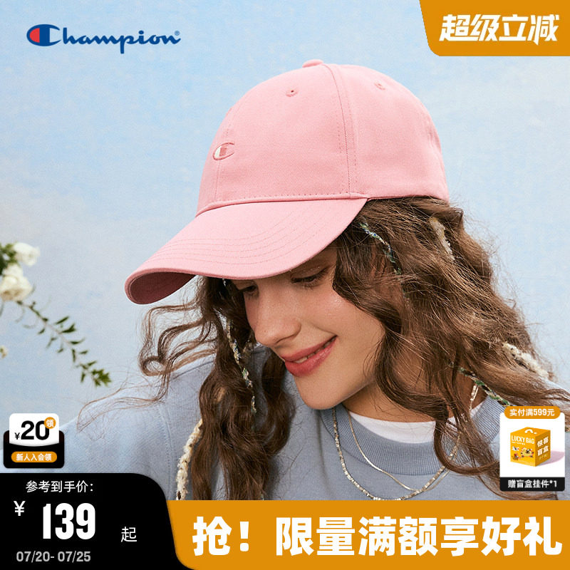 Champion冠军棒球帽春季男女情侣休闲鸭舌帽子潮流户外美式运动帽