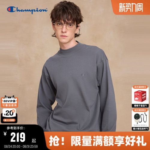 Champion冠军长袖T恤男女同款
