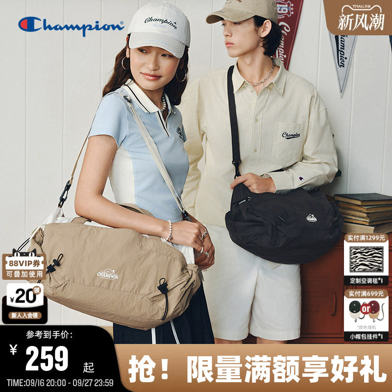 Champion冠军大容量单肩斜挎包