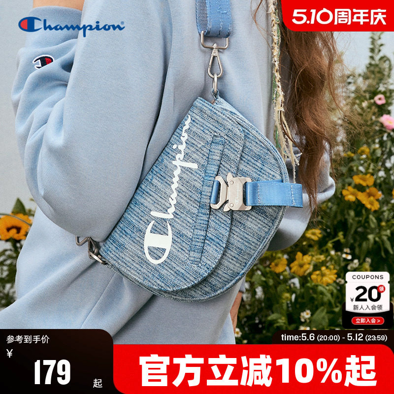 Champion冠军2025春季新款单肩包女休闲马鞍包男潮流情侣斜挎包