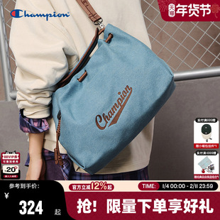 Champion冠军单肩包26春季新款女大容量通勤斜挎包男时尚休闲背包