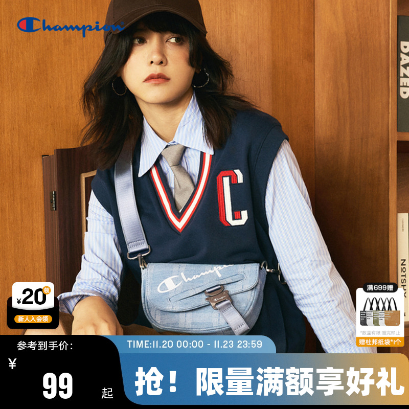 Champion冠军马鞍包单肩包男女