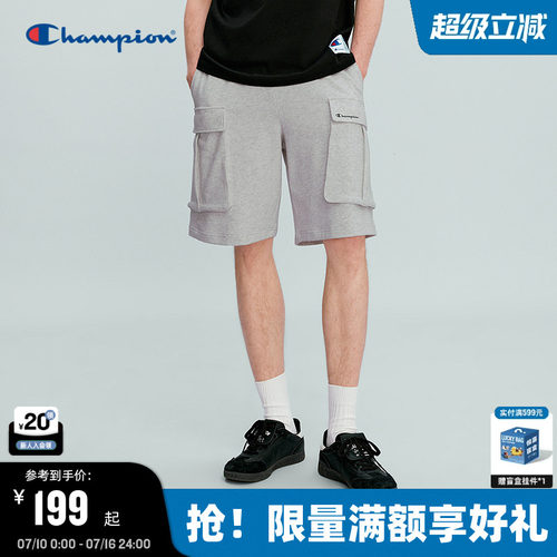 Champion冠军工装五分短裤