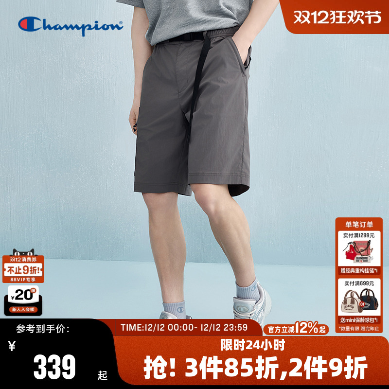 Champion冠军工装风短裤