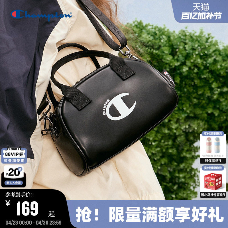 Champion冠军保龄球包女2025秋冬季新款潮牌休闲斜挎包单肩手拎包