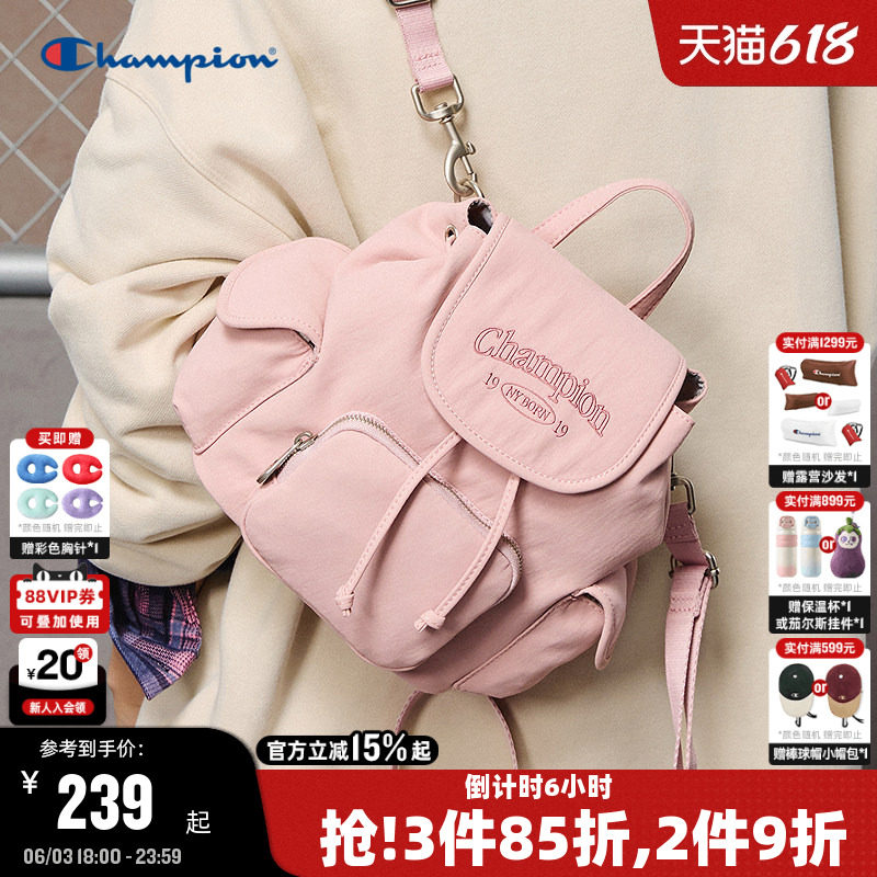 Champion冠军小型双肩包2026夏季新款迷你墩墩包女潮流书包男背包