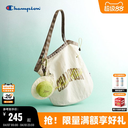 Champion冠军轻量化抽绳托特包