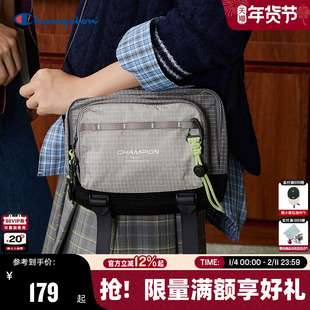 Champion冠军单肩包2026春季新款漫野小方包男女情侣潮流休闲斜挎