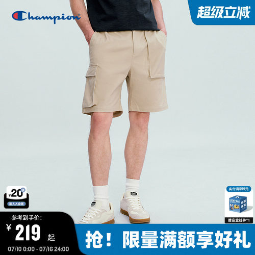Champion冠军工装风短裤