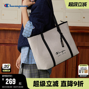 Champion冠军托特包26春季新款女高级背包大容量通勤单肩包电脑包
