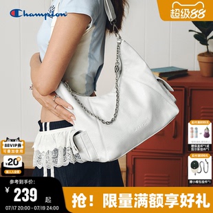 Champion腋下包2026夏季新款女机车包通勤斜挎包男链条单肩包