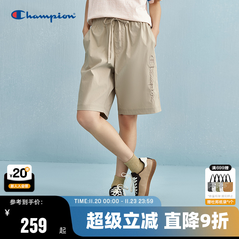 Champion冠军工装风短裤