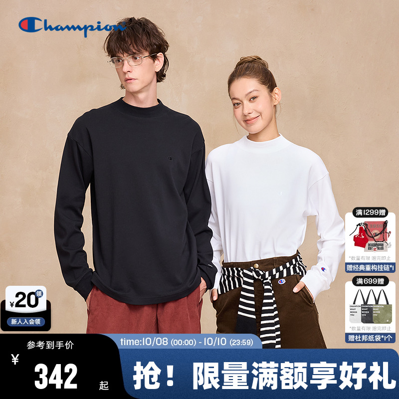 Champion冠军长袖T恤男女同款