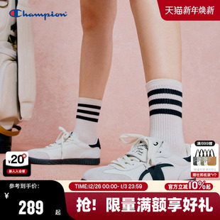 25秋冬新款 百搭板鞋 休闲鞋 运动鞋 男 女复古经典 Champion冠军德训鞋