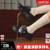 加绒包头拖男半拖 膨膨云绒拖女时尚 Champion冠军棉拖鞋 25秋冬新款