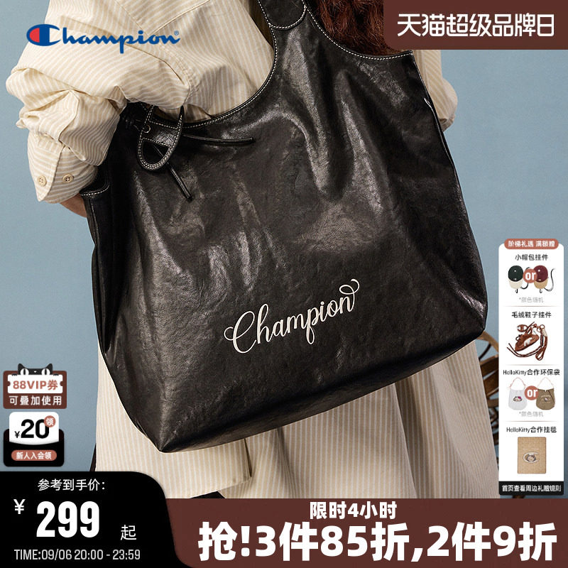 Champion冠军软皮马甲托特包图片