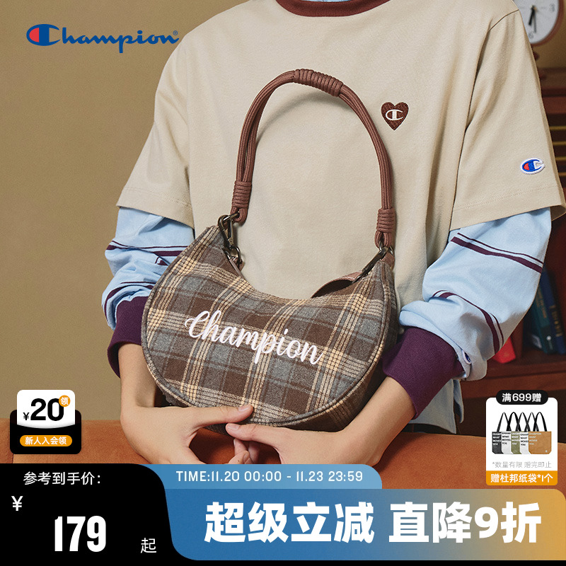 Champion冠军单肩月牙包