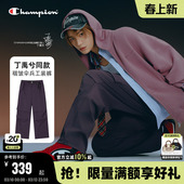 男26春季 长裤 Champion冠军工装 休闲微喇伞兵秋褶皱 丁禹兮同款