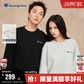 款 经典 潮牌落肩上衣刺绣加绒 新款 Champion冠军圆领卫衣男2025秋季