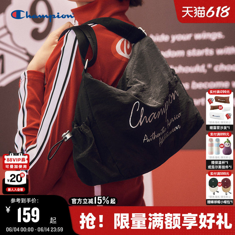 Champion冠军腋下包2025秋冬新款女幸运饼干包轻量化男尼龙斜挎包