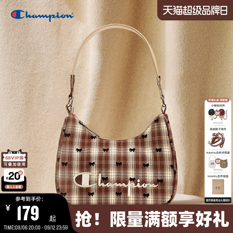 Champion冠军腋下包复古风格女款图片