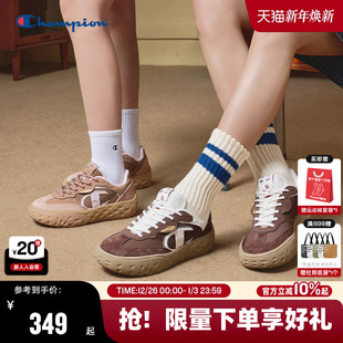 百搭面包鞋 Champion冠军板鞋 增高休闲鞋 女芝士德训鞋 25秋冬新款