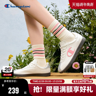 T头德训鞋 休闲男女情侣潮流运动时尚 25秋冬新款 Champion冠军板鞋