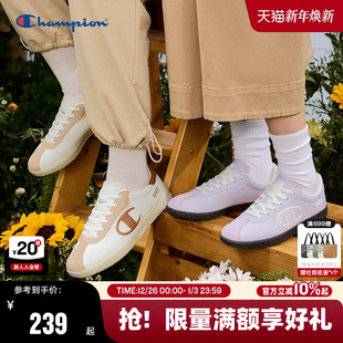 T头德训鞋 休闲男女情侣潮流运动时尚 25秋冬新款 Champion冠军板鞋