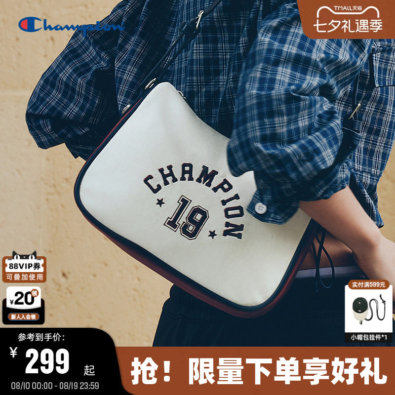 Champion冠军复古单肩斜挎包
