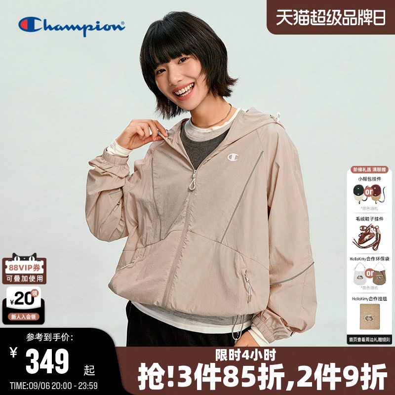 Champion冠军连帽夹克女图片