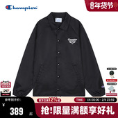 Champion冠军梭织外套男2026春季 新款 休闲风翻领POLO夹克复古风女