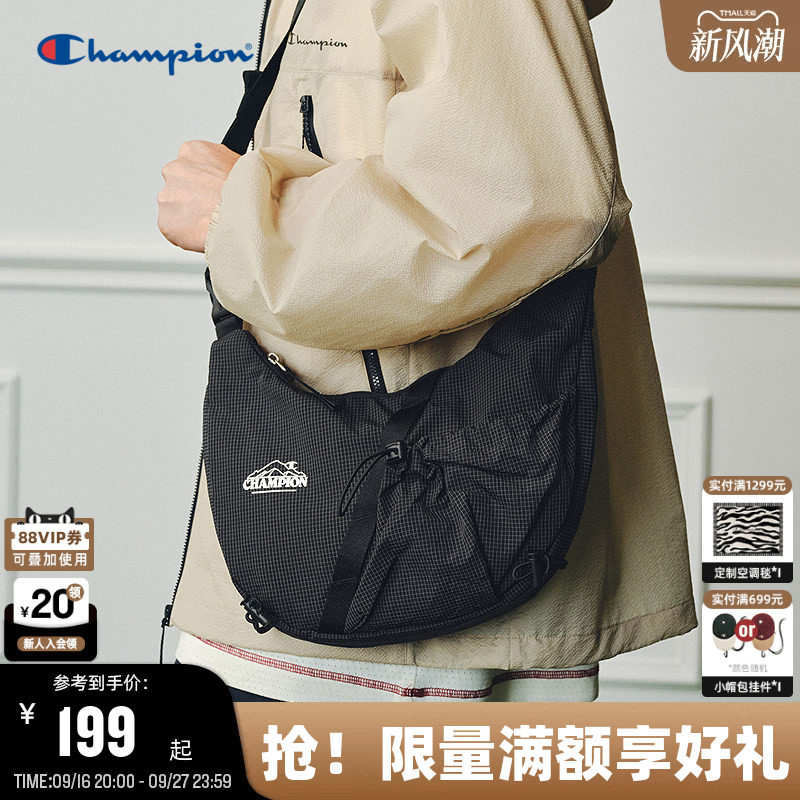 Champion冠军轻量化户外单肩包图片