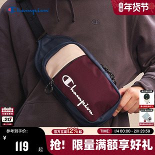 Champion冠军单肩包男2025秋冬新款女情侣休闲潮流户外通勤斜挎包