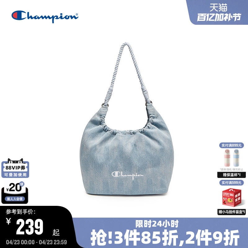 Champion冠军腋下包春季女通勤简约单肩包潮流时尚托特包男背包