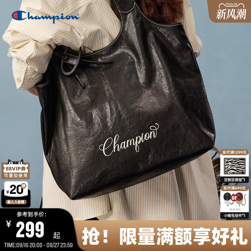 Champion冠军软皮马甲托特包图片