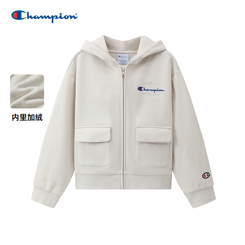 Champion冠军儿童连帽卫衣外套