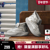 毛绒休闲鞋 Champion冠军棉靴2025秋冬新款 菠萝靴女厚底增高棉拖鞋