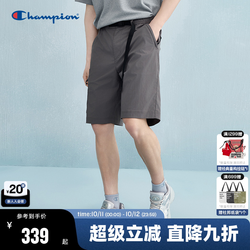 Champion冠军工装风短裤