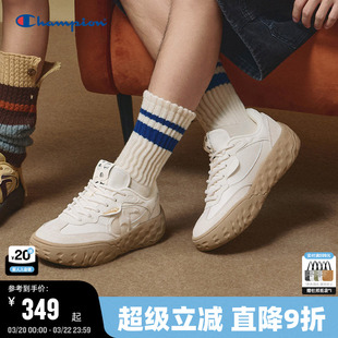 Champion冠军芝士德训鞋女2025秋冬新品面包鞋男厚底增高休闲板鞋