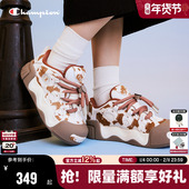 Champion冠军板鞋 运动鞋 秋冬潮流膨膨甜甜圈大头鞋 男女情侣面包鞋