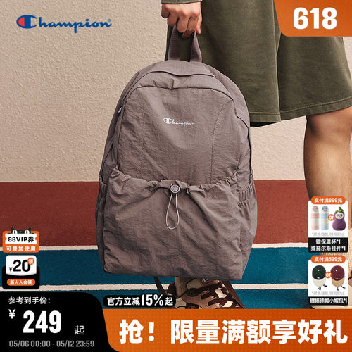 Champion冠军情侣休闲双肩包