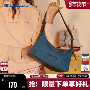 Champion冠军腋下法棍包26春季新款女小巧百搭单肩包简约通勤背包